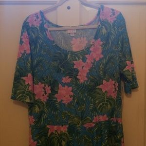 NEW LULAROE NICOLE DRESS SIZE 3XL